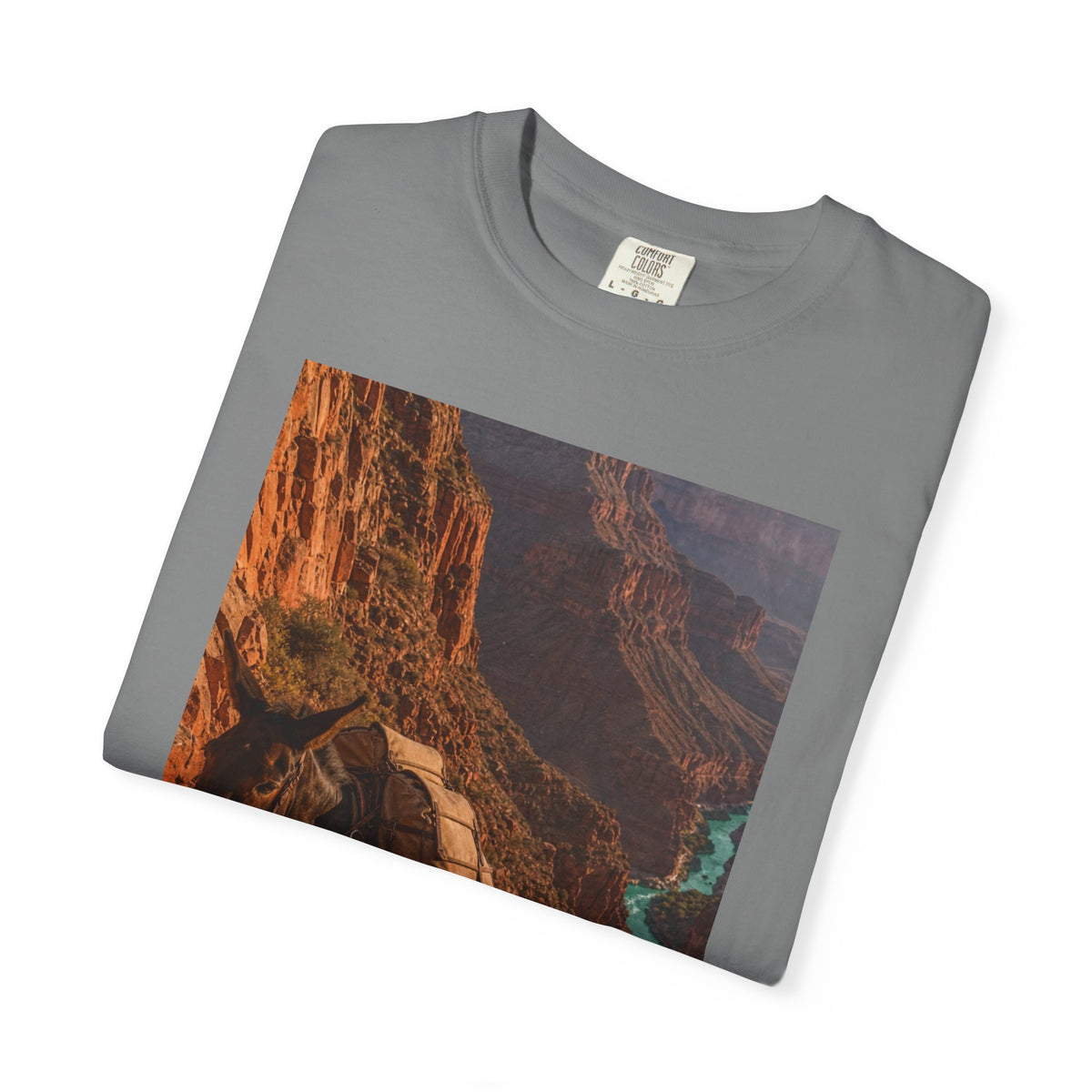 Mule Mail Supai — Vintage Grand Canyon Mail Shirt | Trivia Mail Carrier Tee
