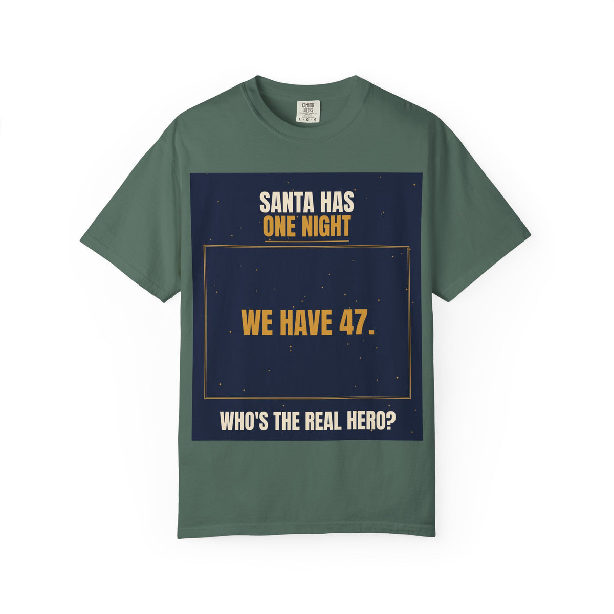Mail Carrier T-Shirt - Santa Has One Night | Funny Mail Carrier Tee | Comfort Colors