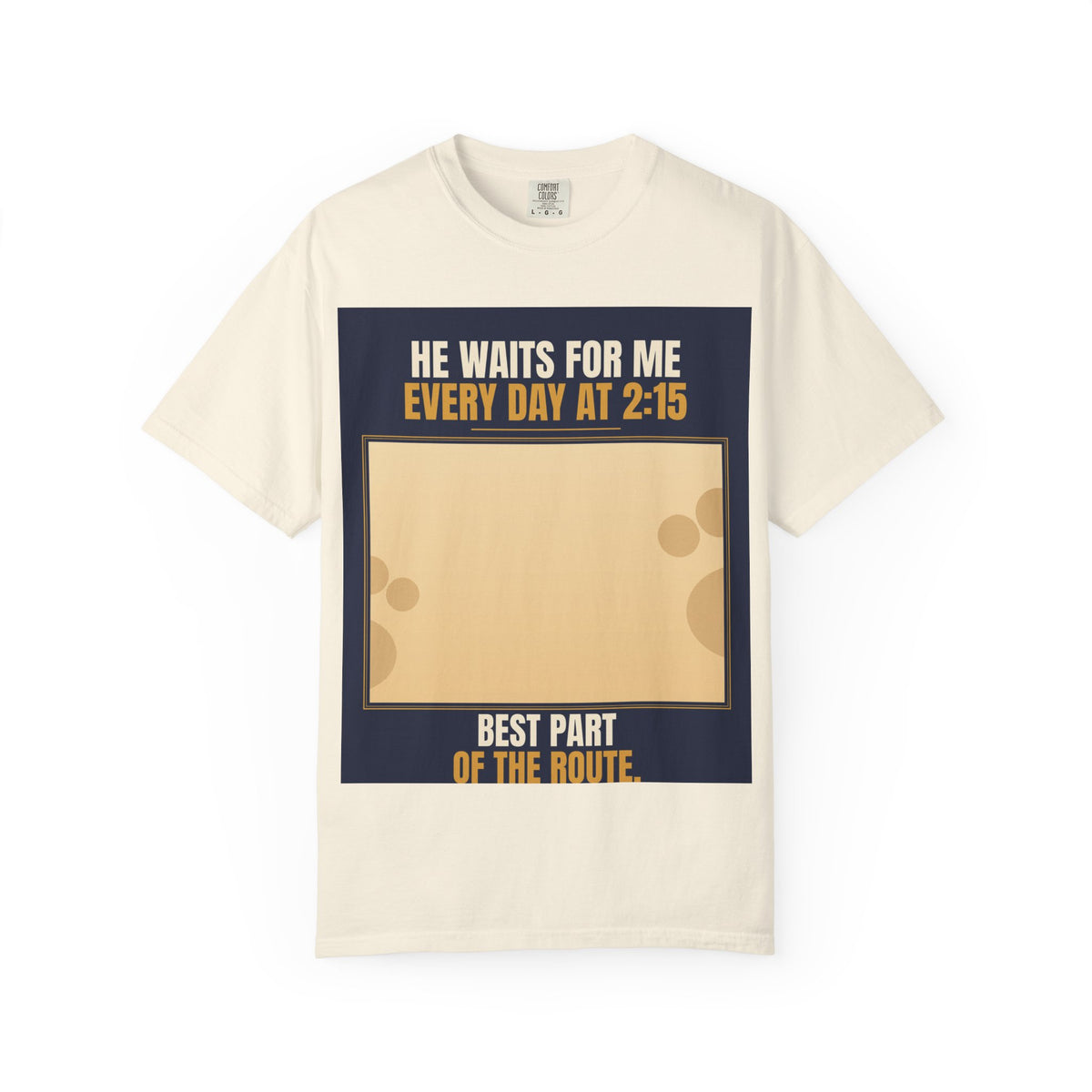 Mail Carrier T-Shirt - Best Part of the Route | Funny Mail Carrier Tee | Comfort Colors
