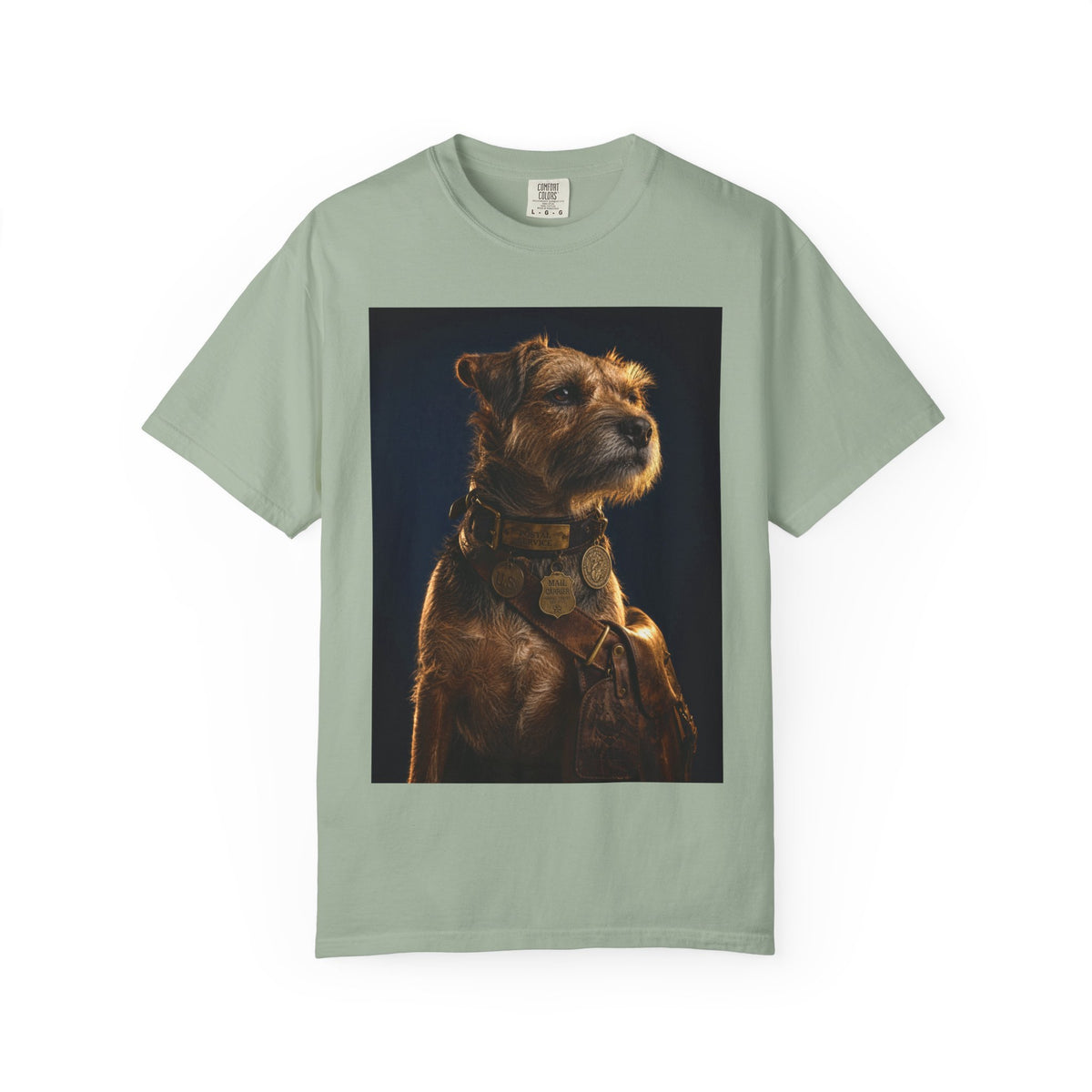 Owney the Mail Dog 1888 — Vintage Postal Dog Shirt | Funny Mail Carrier Tee