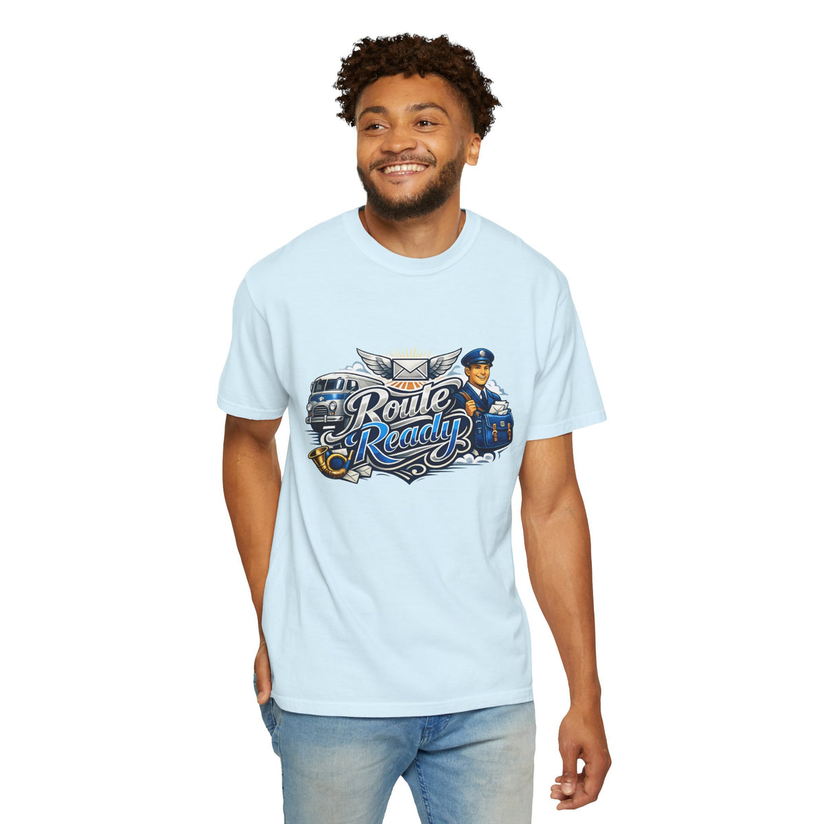 Mail Carrier T-Shirt - Route Ready | Funny Mail Carrier Tee | Comfort Colors