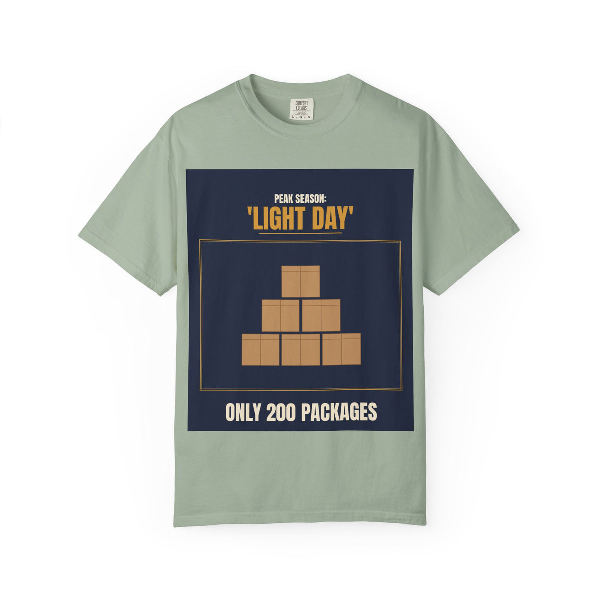Mail Carrier T-Shirt - Light Day | Funny Mail Carrier Tee | Comfort Colors