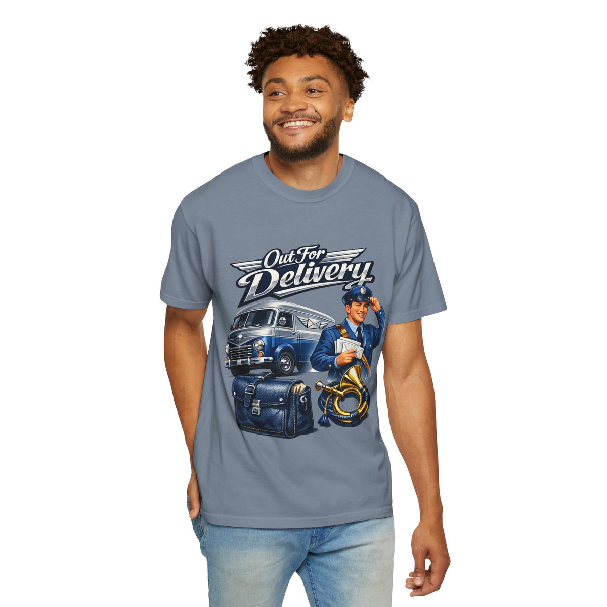 Mail Carrier T-Shirt - Out For Delivery | Funny Mail Carrier Tee | Comfort Colors