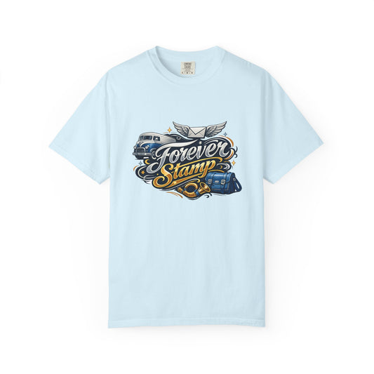 Mail Carrier T-Shirt - Forever Stamp | Funny Mail Carrier Tee | Comfort Colors