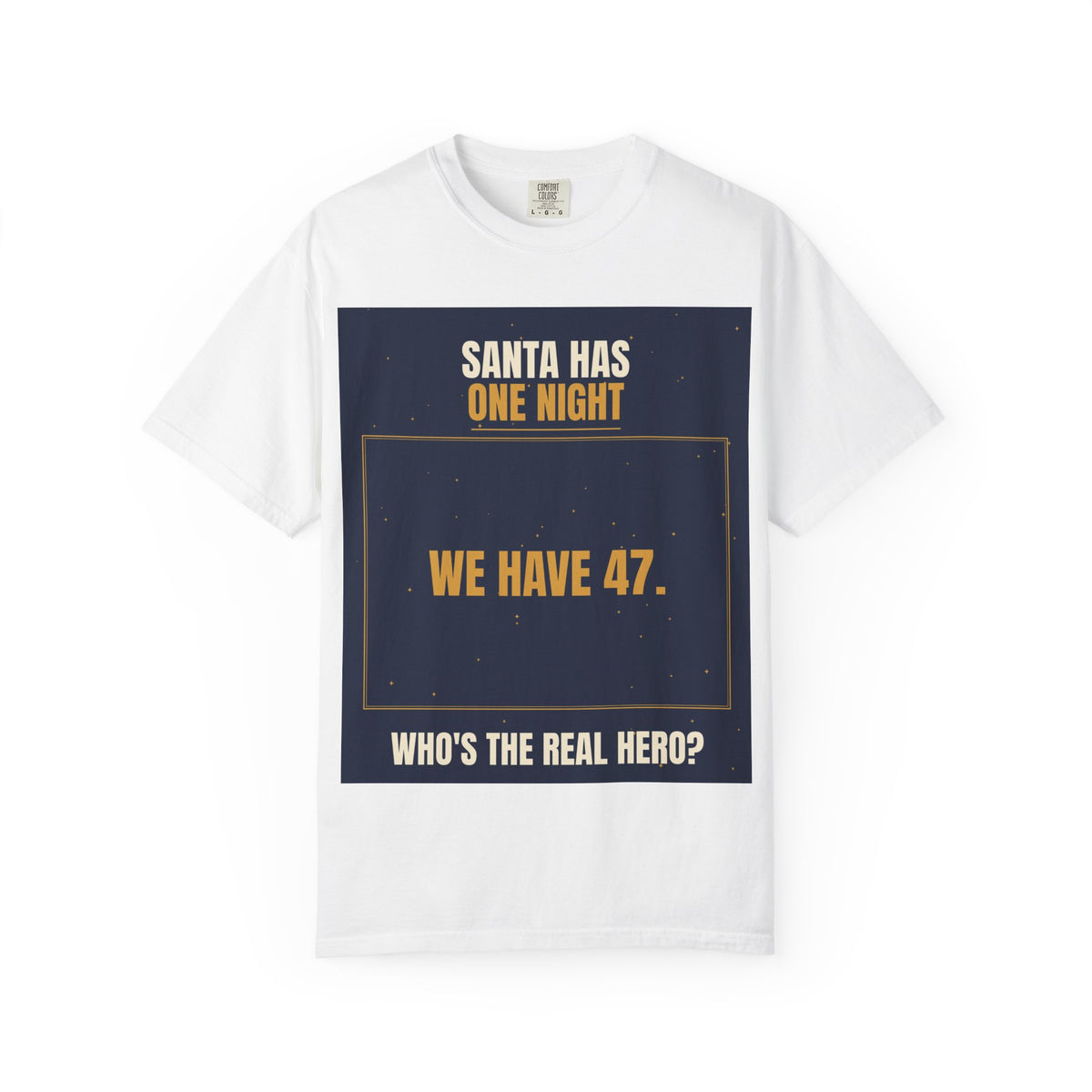 Mail Carrier T-Shirt - Santa Has One Night | Funny Mail Carrier Tee | Comfort Colors