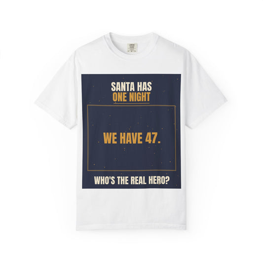 Mail Carrier T-Shirt - Santa Has One Night | Funny Mail Carrier Tee | Comfort Colors