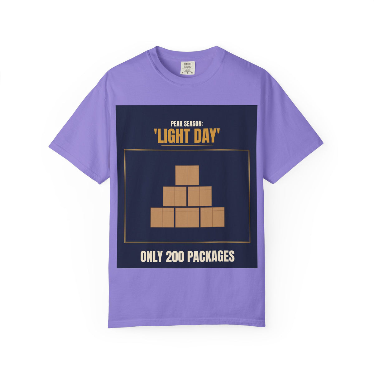 Mail Carrier T-Shirt - Light Day | Funny Mail Carrier Tee | Comfort Colors