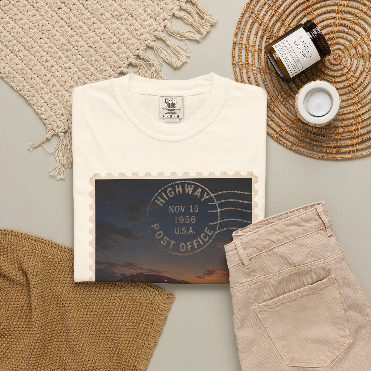 Highway Post Office 1941 — Vintage Mail Bus Shirt | Trivia Mail Carrier Tee