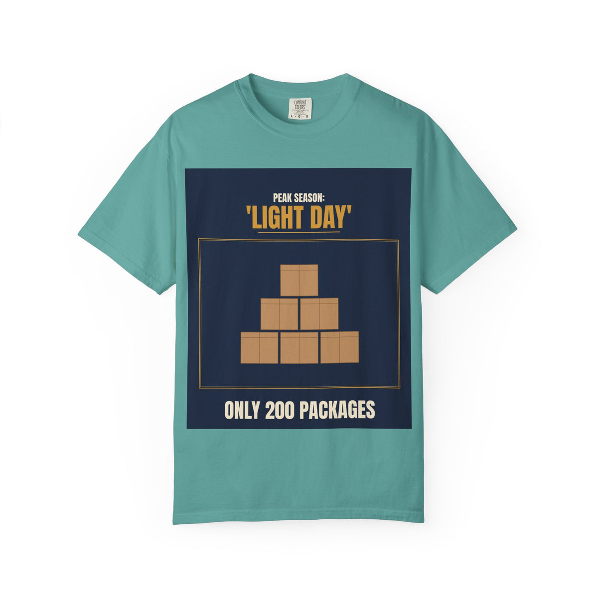 Mail Carrier T-Shirt - Light Day | Funny Mail Carrier Tee | Comfort Colors