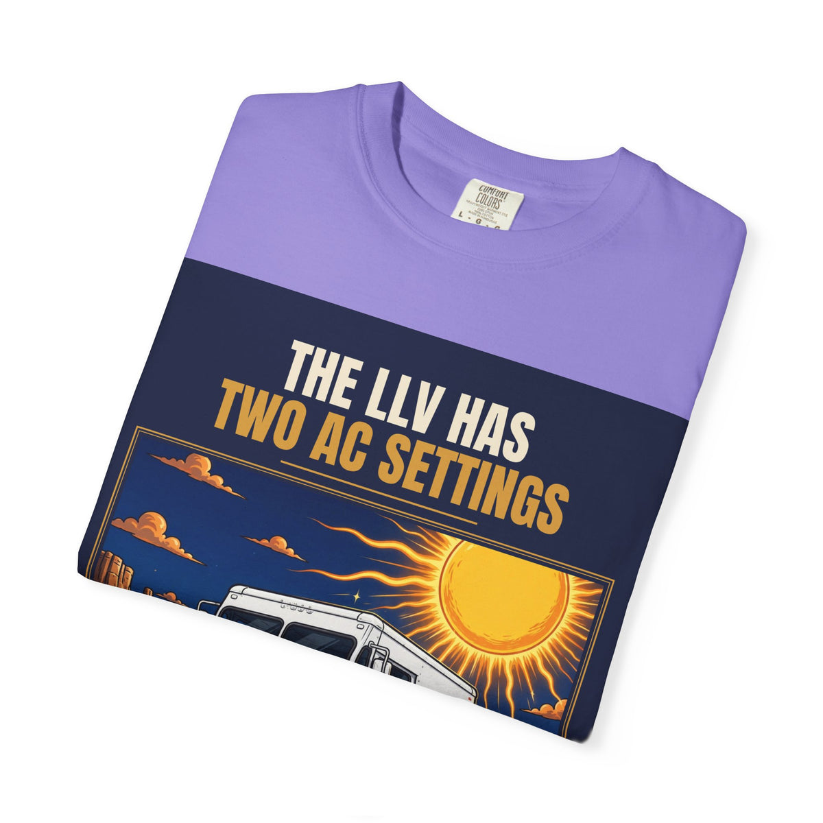Mail Carrier T-Shirt - Two AC Settings | Funny Mail Carrier Tee | Comfort Colors