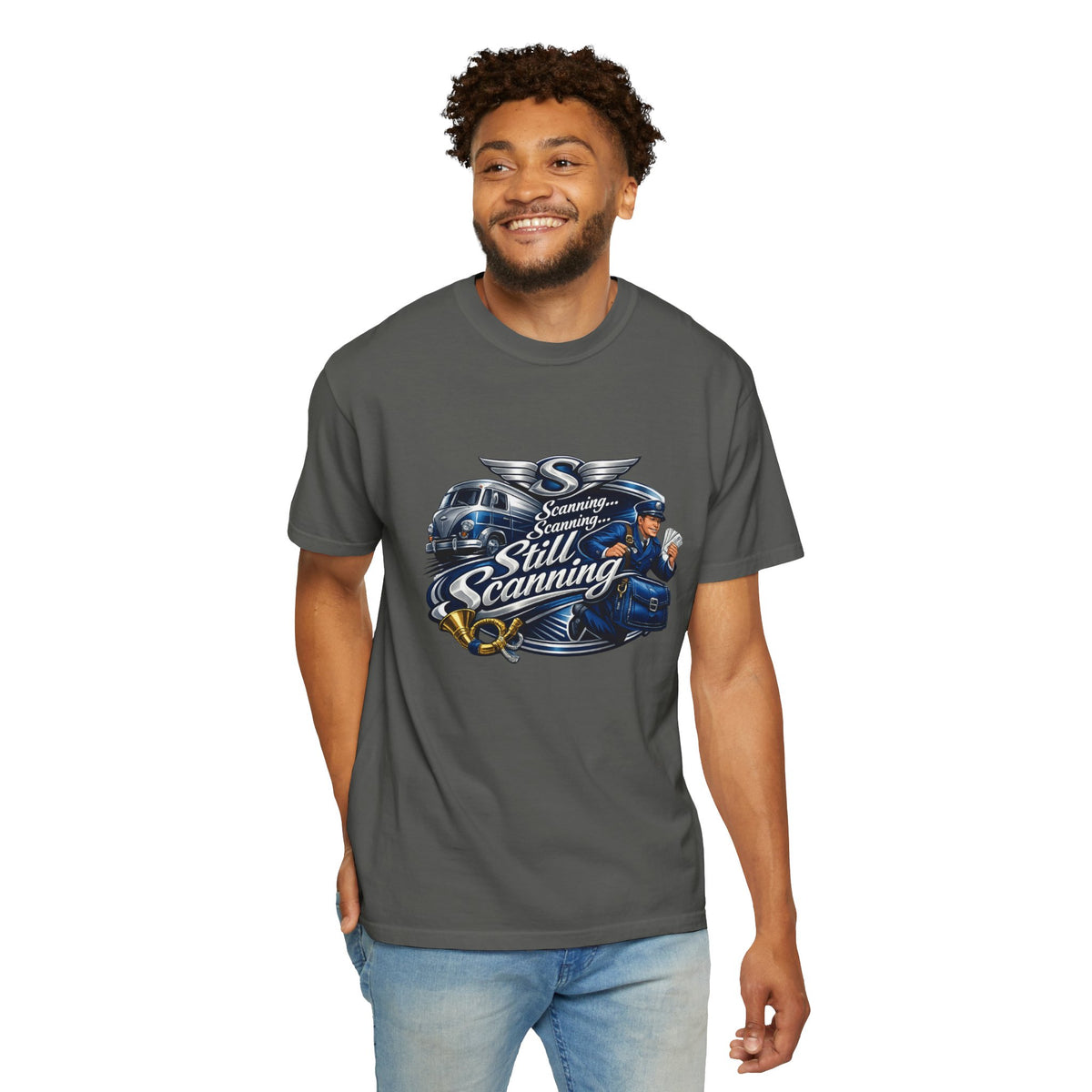 Mail Carrier T-Shirt - Still Scanning | Funny Mail Carrier Tee | Comfort Colors | Comfort Colors® 1717
