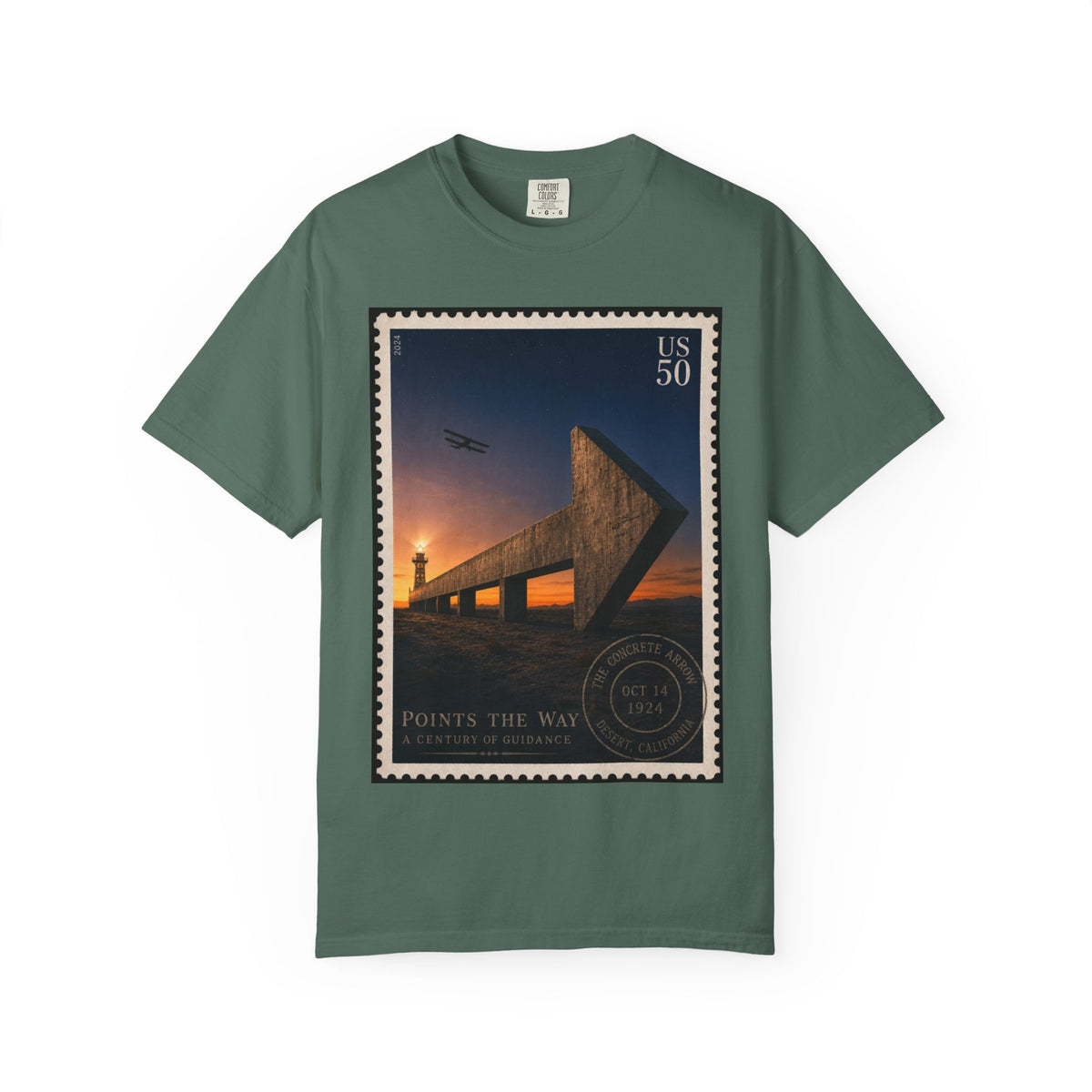 Airmail Arrows 1924 — Vintage Aviation Shirt | Funny Mail Carrier Tee