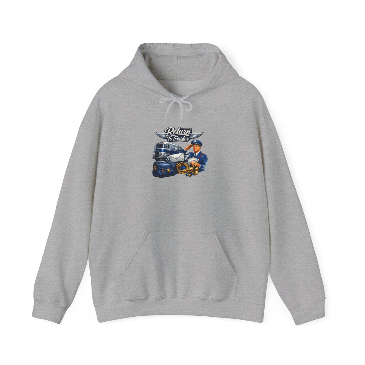 Mail Carrier Hoodie - Return to Sender | Funny Mail Carrier Hoodie | Gildan