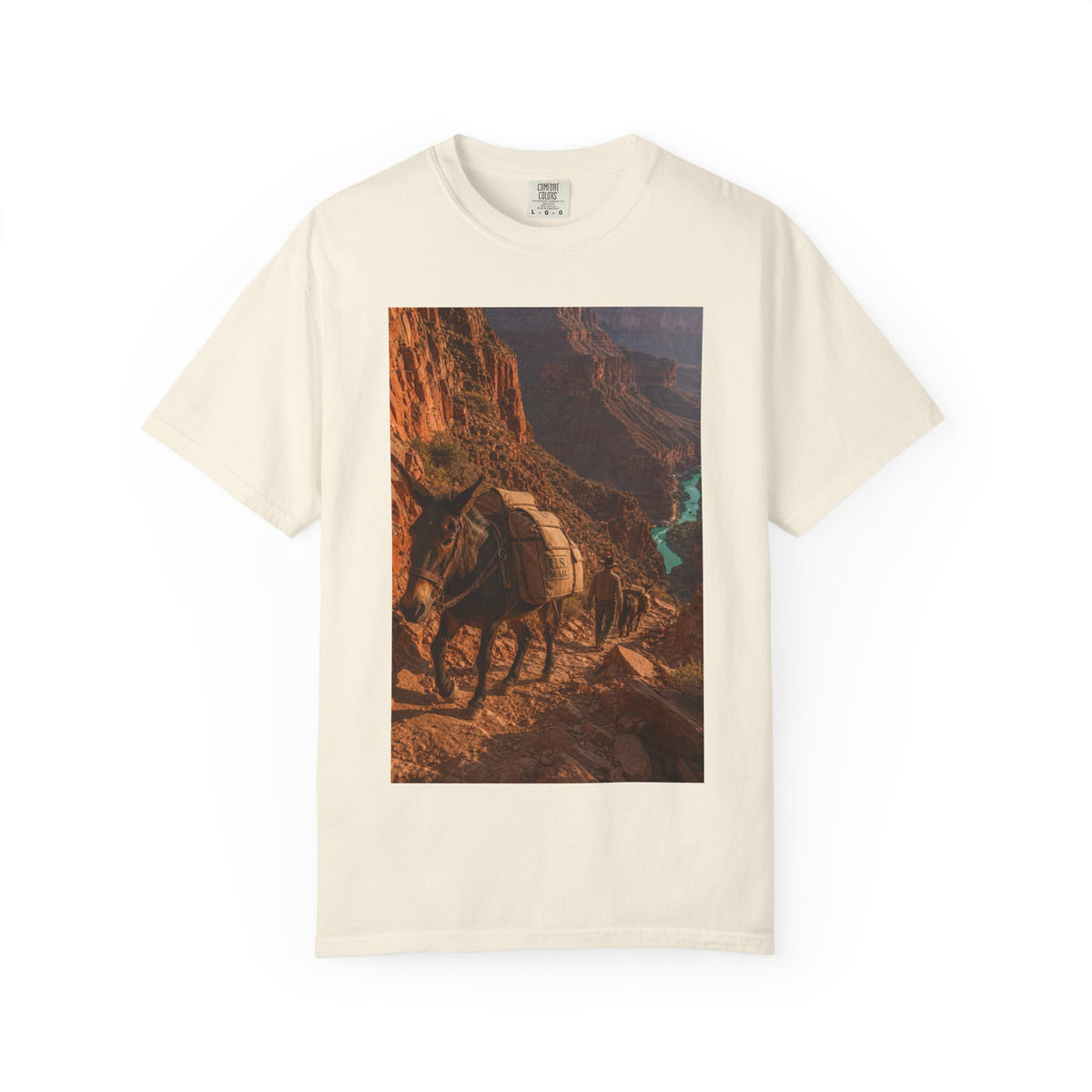 Mule Mail Supai — Vintage Grand Canyon Mail Shirt | Trivia Mail Carrier Tee