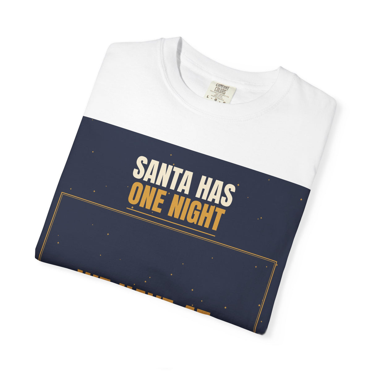 Mail Carrier T-Shirt - Santa Has One Night | Funny Mail Carrier Tee | Comfort Colors