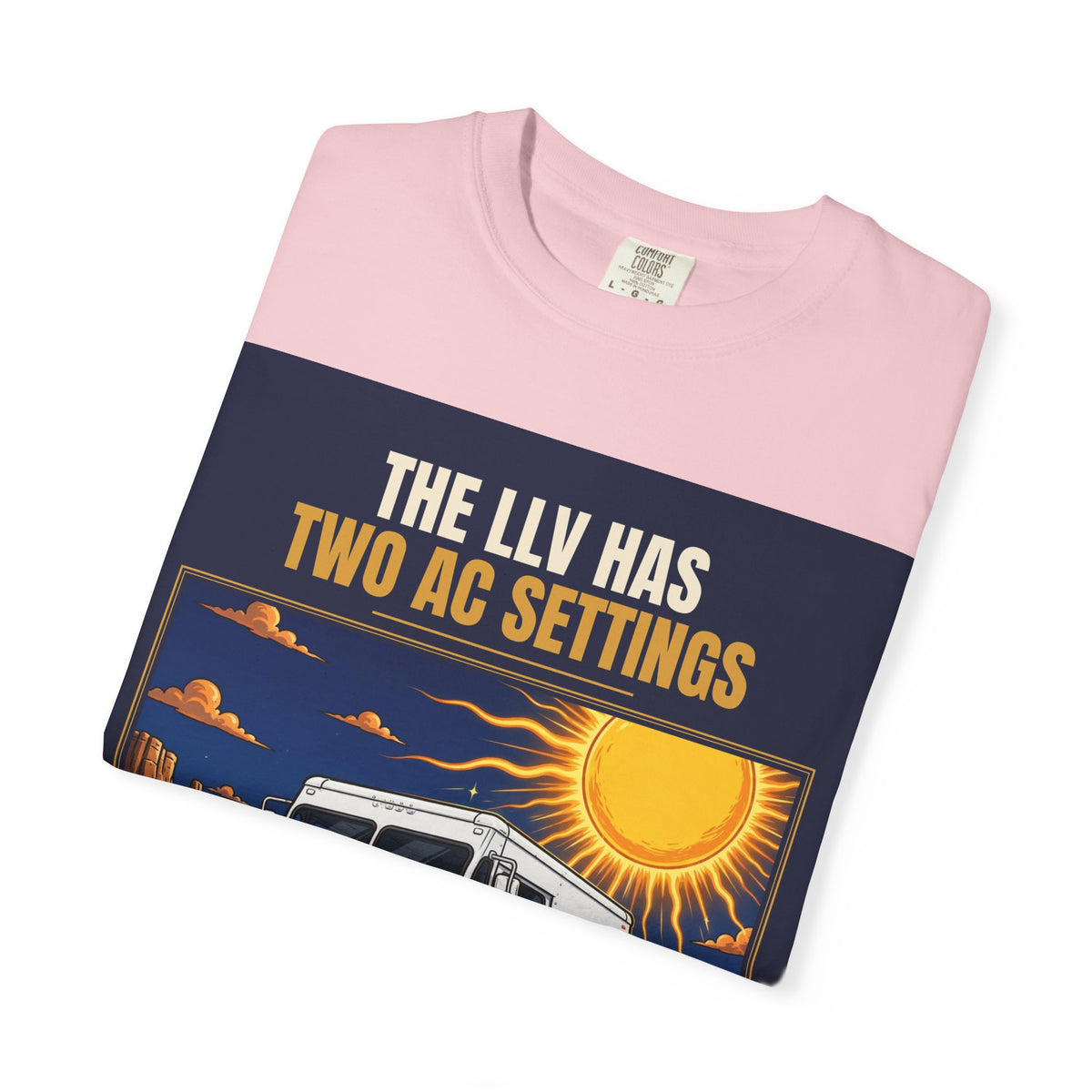 Mail Carrier T-Shirt - Two AC Settings | Funny Mail Carrier Tee | Comfort Colors