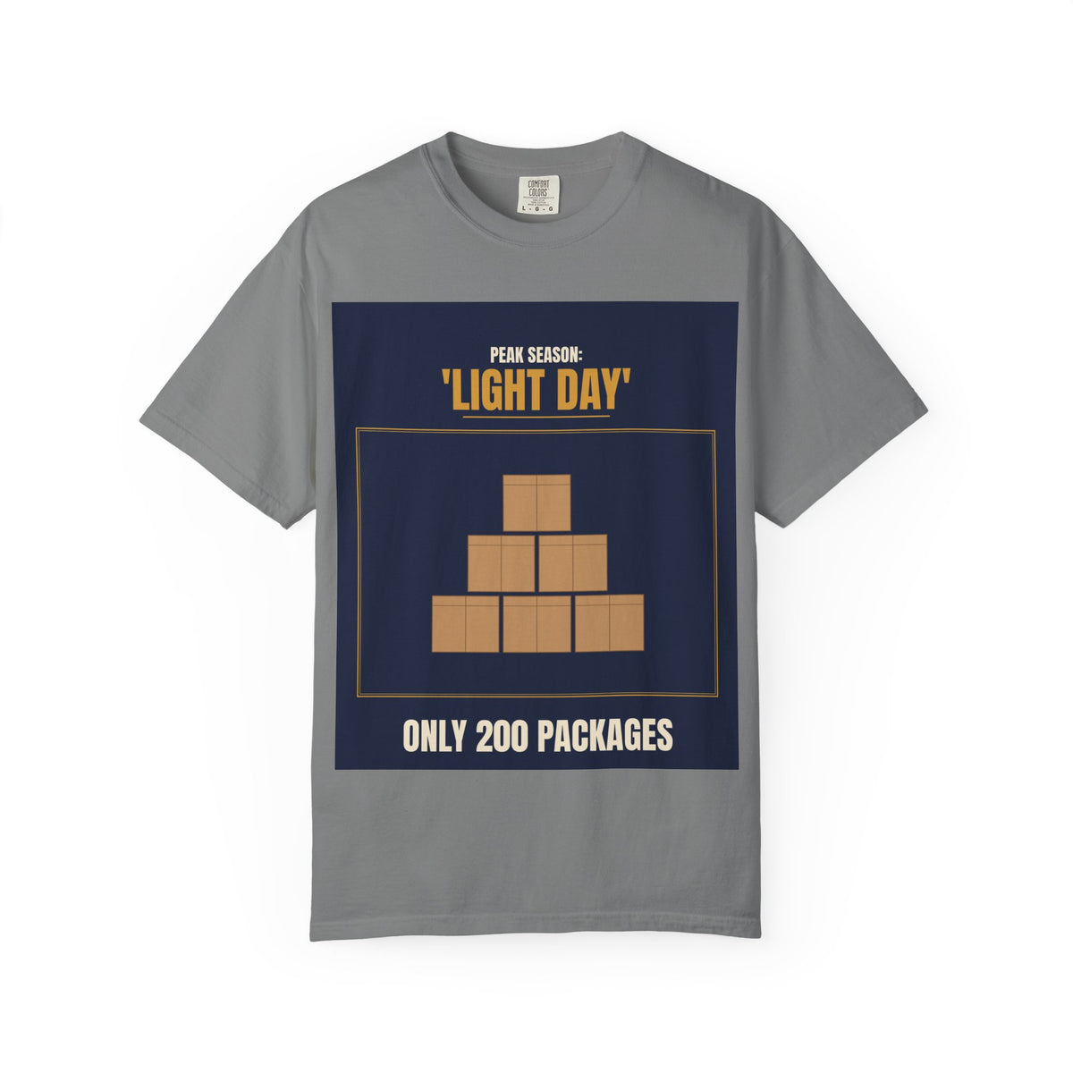 Mail Carrier T-Shirt - Light Day | Funny Mail Carrier Tee | Comfort Colors