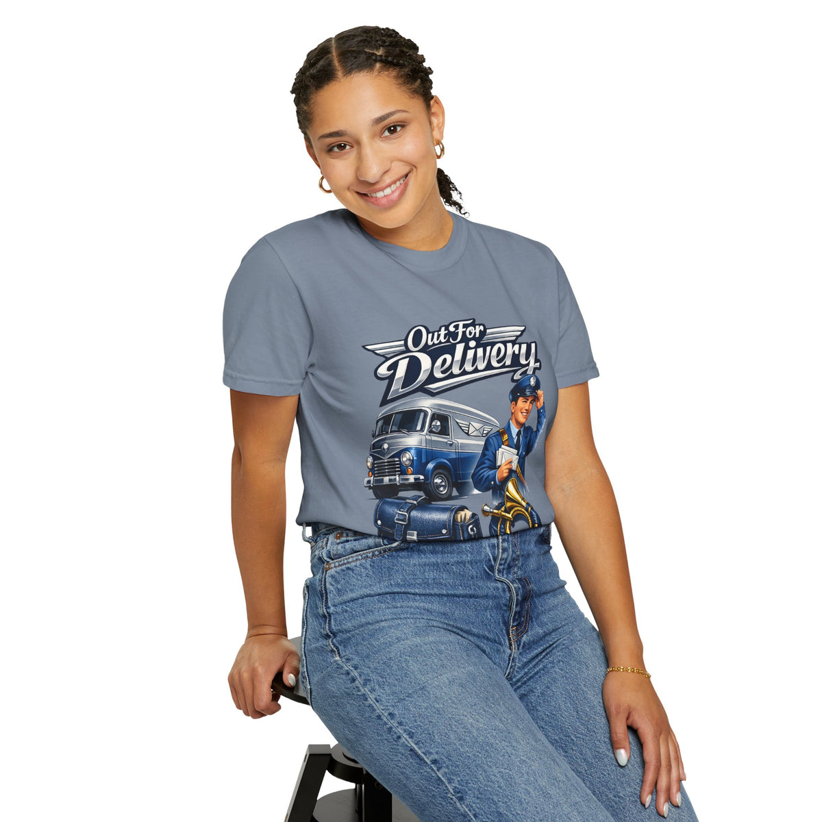 Mail Carrier T-Shirt - Out For Delivery | Funny Mail Carrier Tee | Comfort Colors