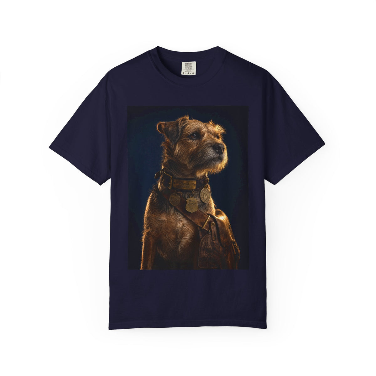 Owney the Mail Dog 1888 — Vintage Postal Dog Shirt | Funny Mail Carrier Tee