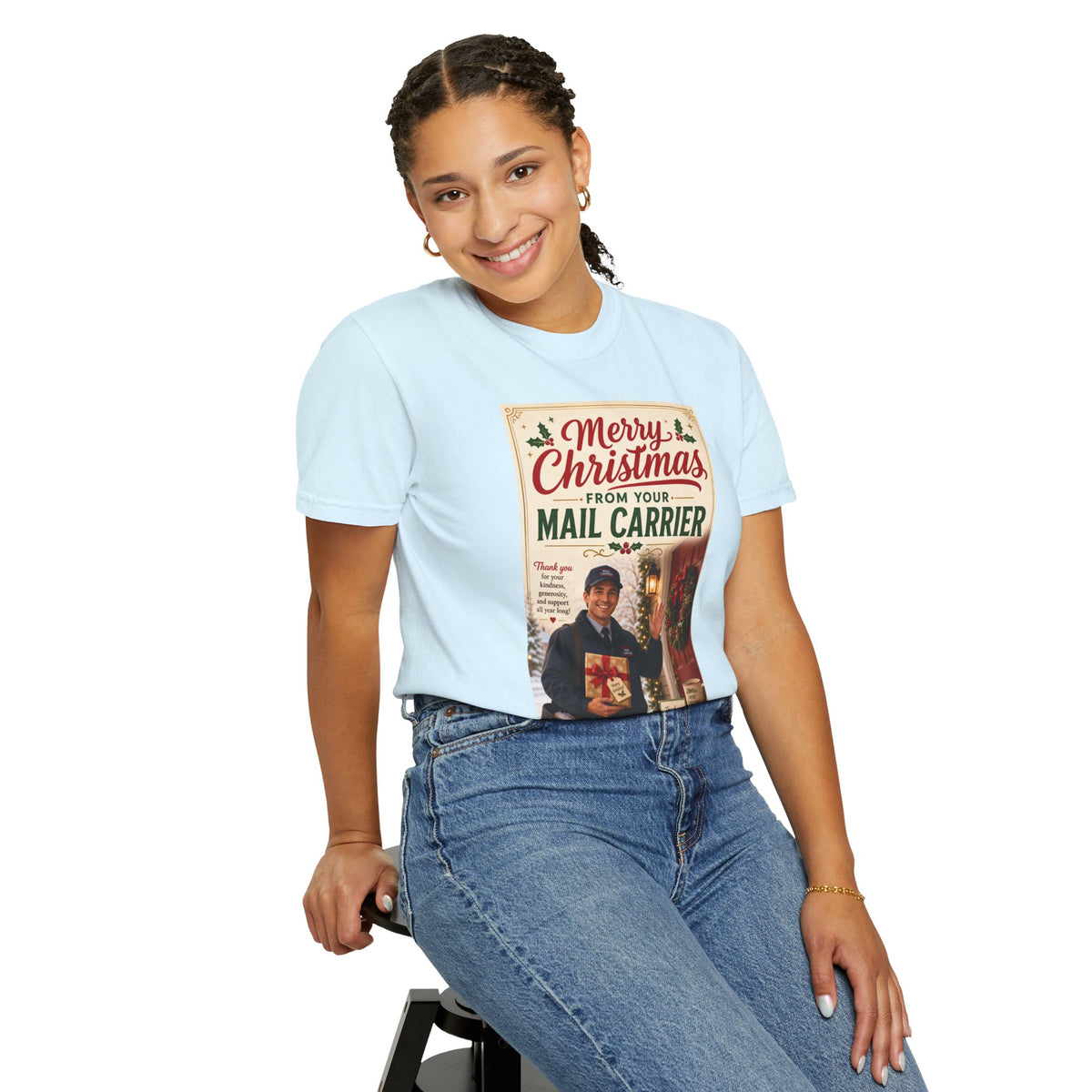 Merry Christmas From Your Mail Carrier — Thank You Gift Shirt