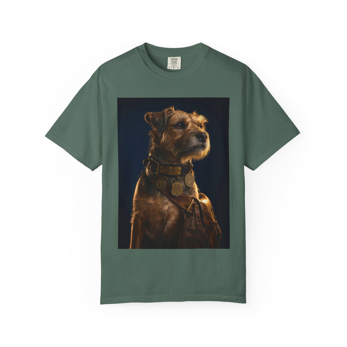 Owney the Mail Dog 1888 — Vintage Postal Dog Shirt | Funny Mail Carrier Tee