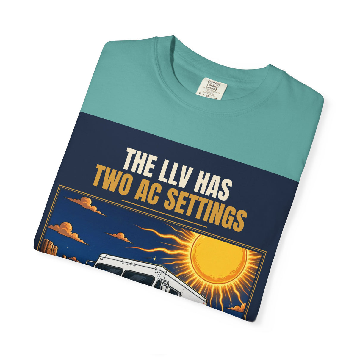 Mail Carrier T-Shirt - Two AC Settings | Funny Mail Carrier Tee | Comfort Colors