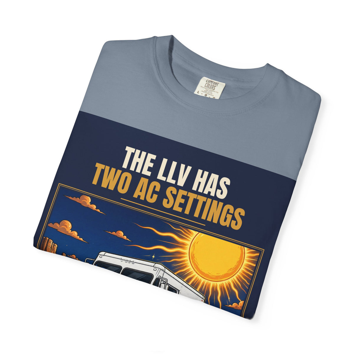 Mail Carrier T-Shirt - Two AC Settings | Funny Mail Carrier Tee | Comfort Colors