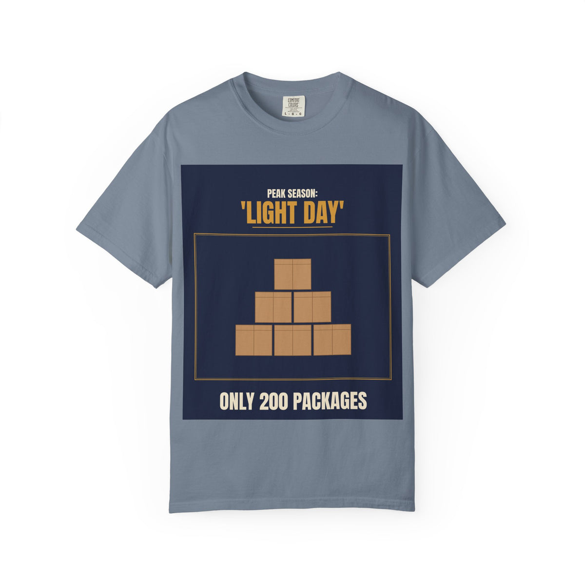 Mail Carrier T-Shirt - Light Day | Funny Mail Carrier Tee | Comfort Colors