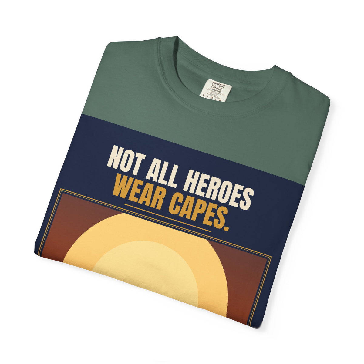 Mail Carrier T-Shirt - Not All Heroes | Funny Mail Carrier Tee | Comfort Colors