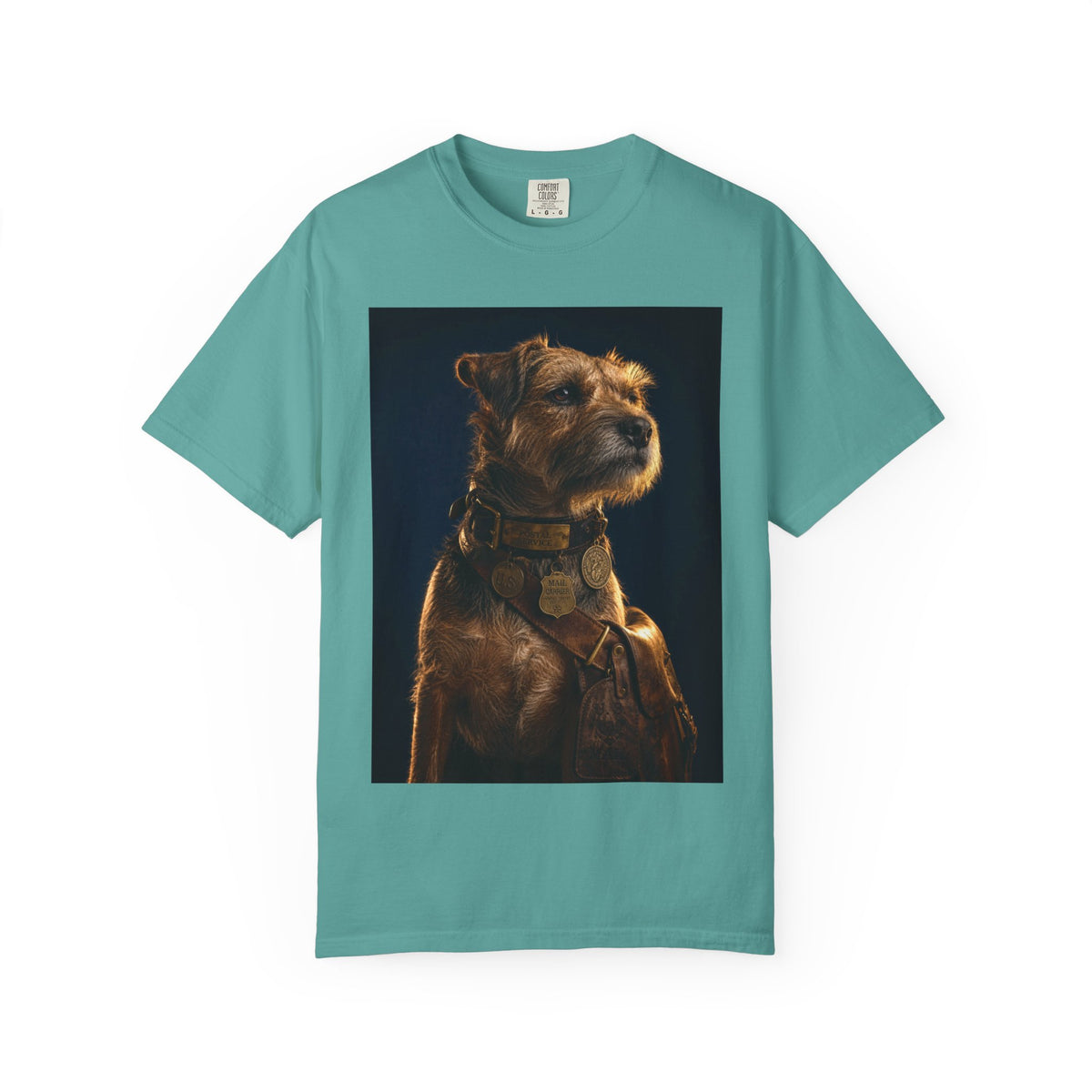 Owney the Mail Dog 1888 — Vintage Postal Dog Shirt | Funny Mail Carrier Tee