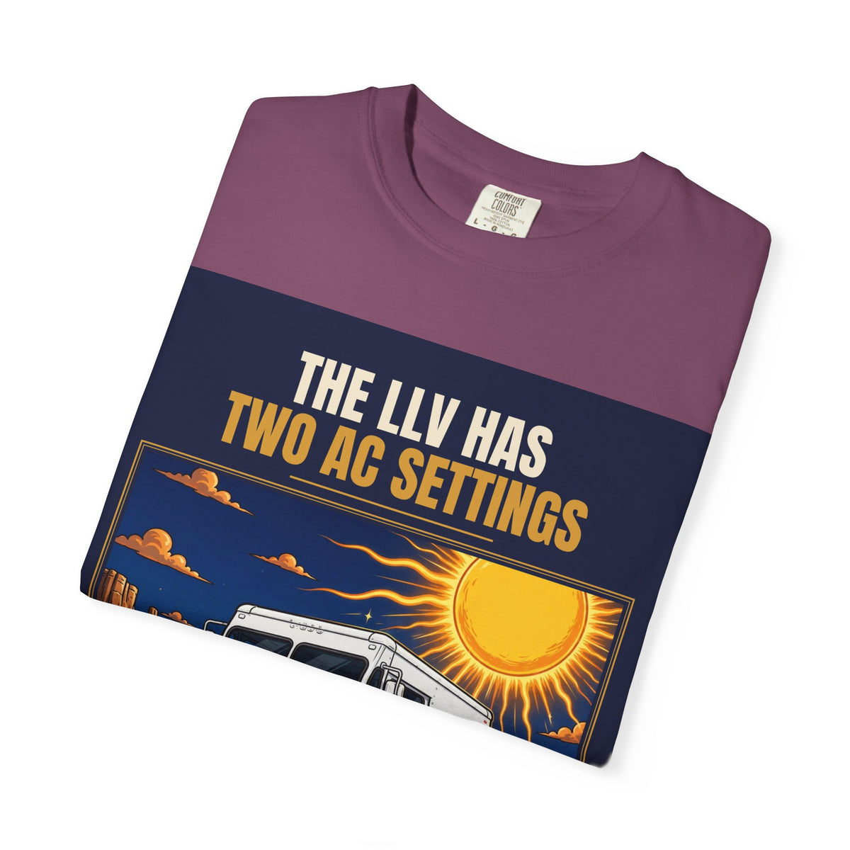 Mail Carrier T-Shirt - Two AC Settings | Funny Mail Carrier Tee | Comfort Colors