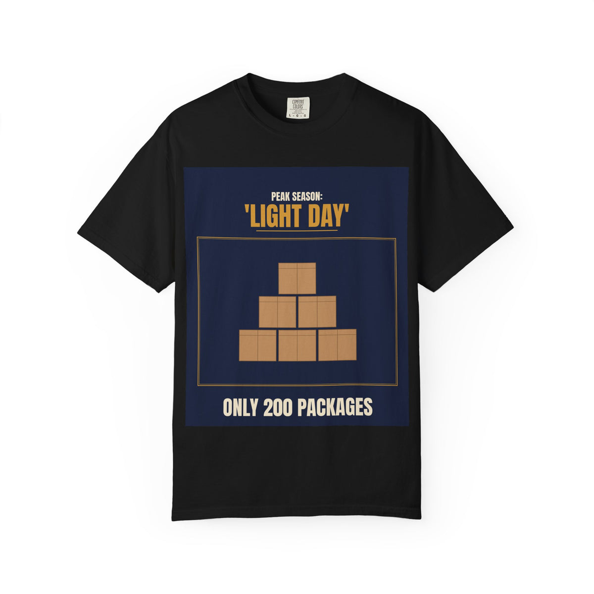 Mail Carrier T-Shirt - Light Day | Funny Mail Carrier Tee | Comfort Colors
