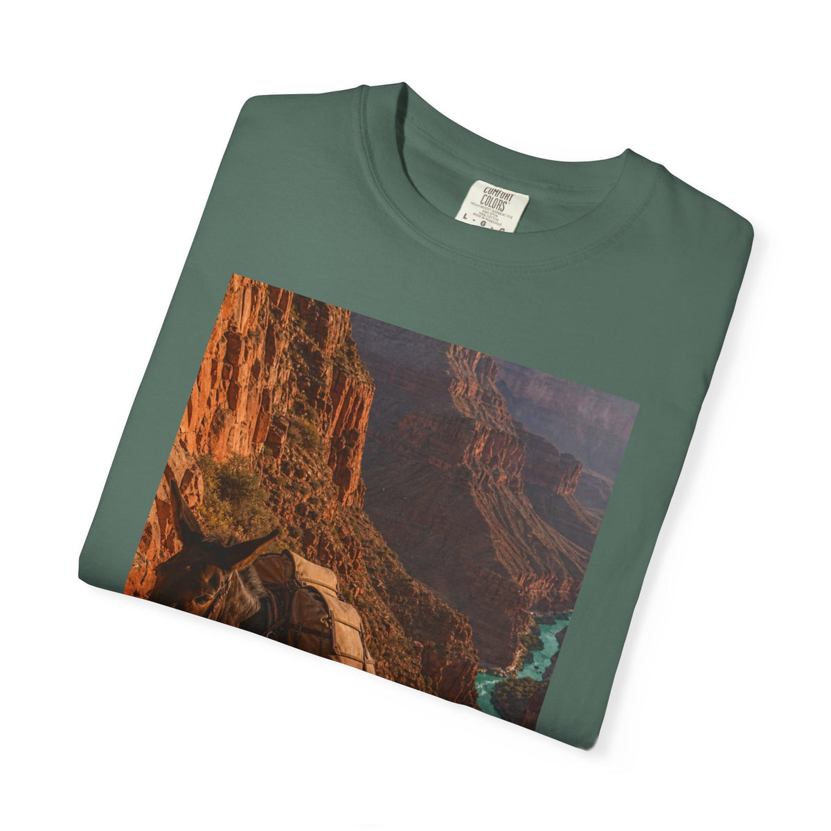 Mule Mail Supai — Vintage Grand Canyon Mail Shirt | Trivia Mail Carrier Tee