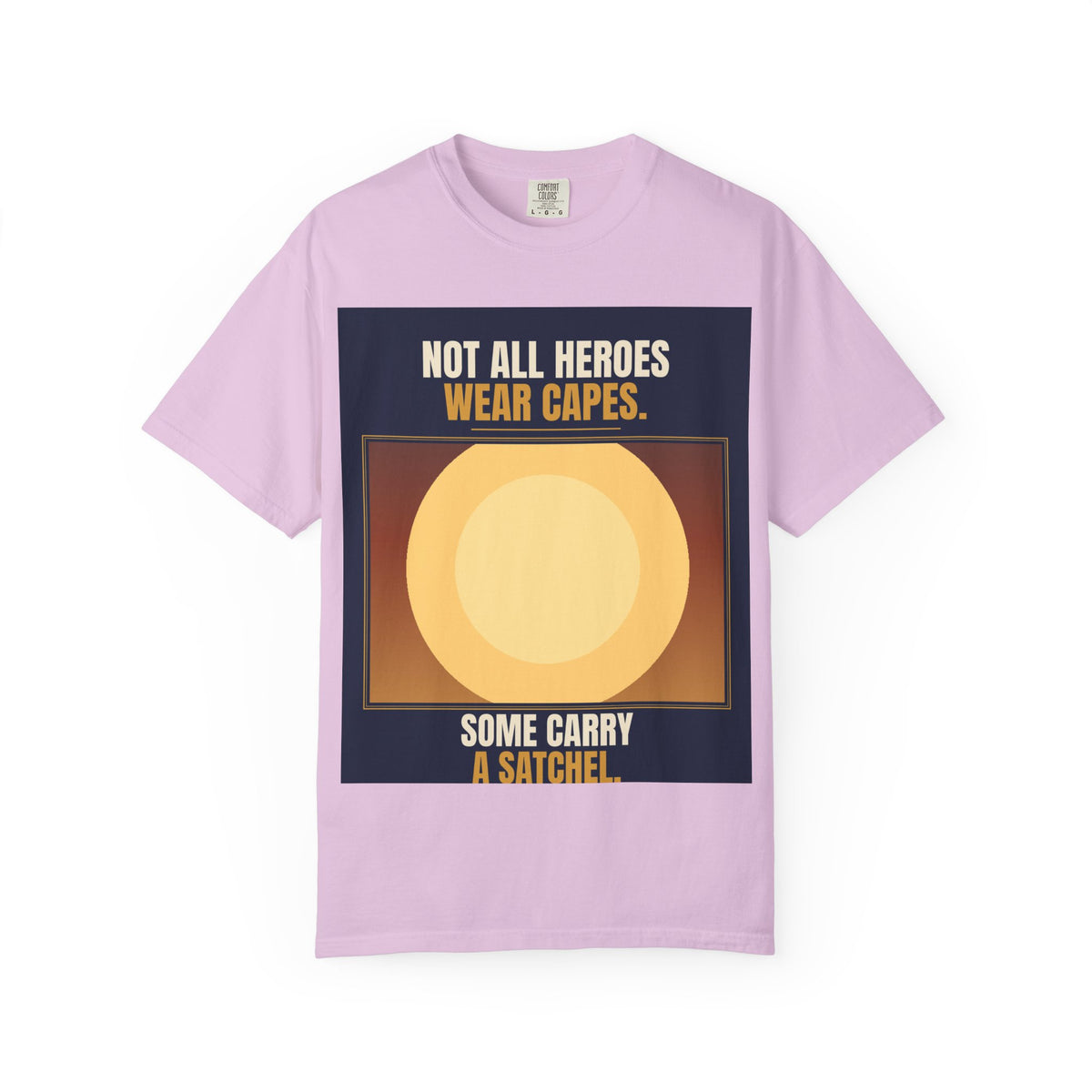 Mail Carrier T-Shirt - Not All Heroes | Funny Mail Carrier Tee | Comfort Colors